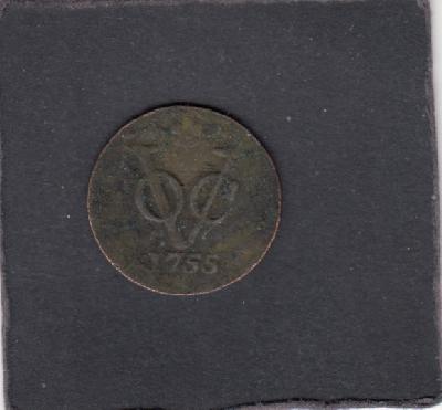 Beschrijving: Duit V.O.C. Holland S101